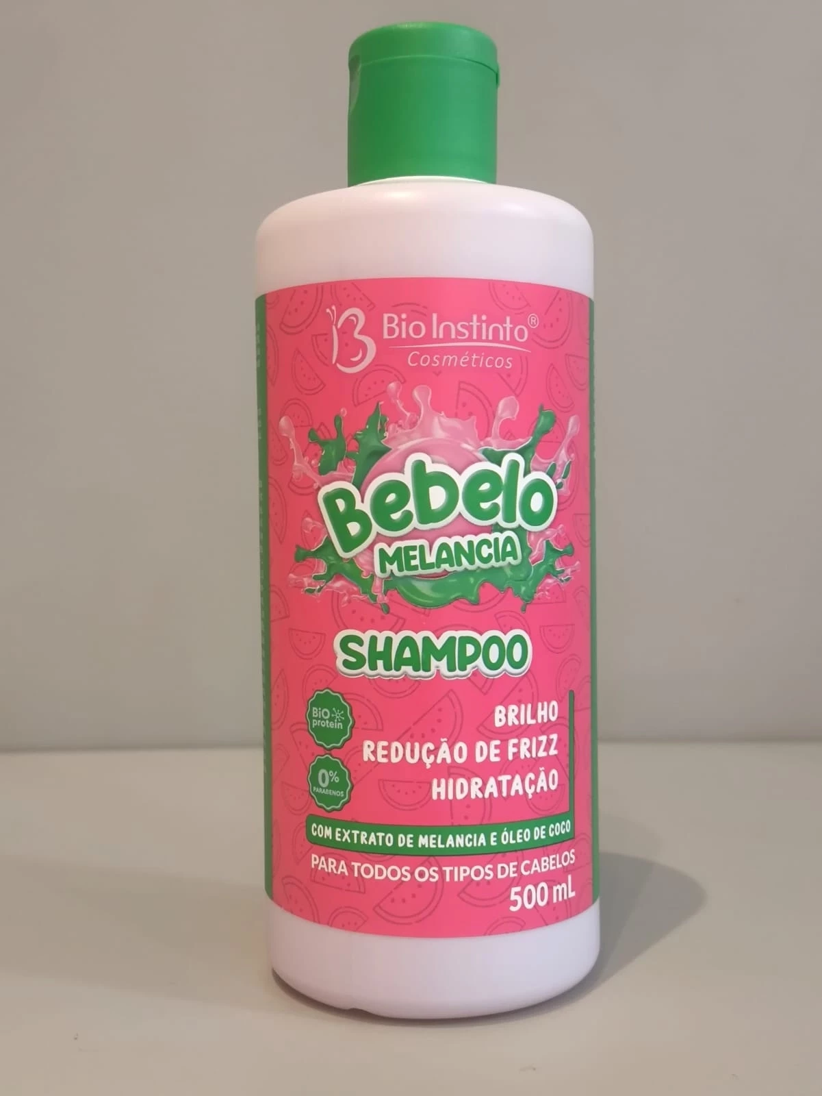 SHAMPOO - BEBELOO - MELANCIA - BIO INSTINTO - 500 ML