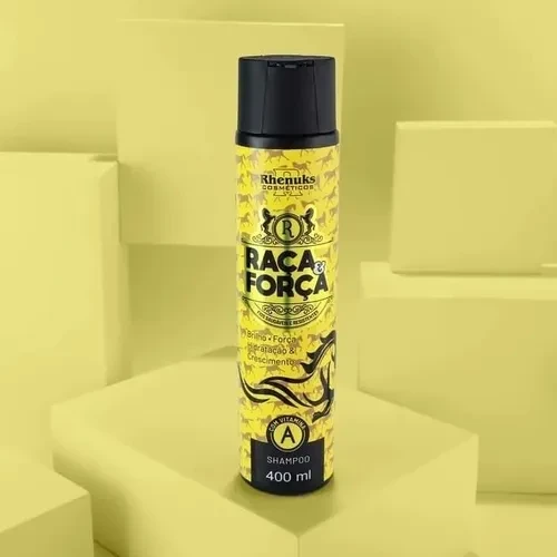 SHAMPOO - RAÇA E FORÇA - RHENUKS - 400 ML