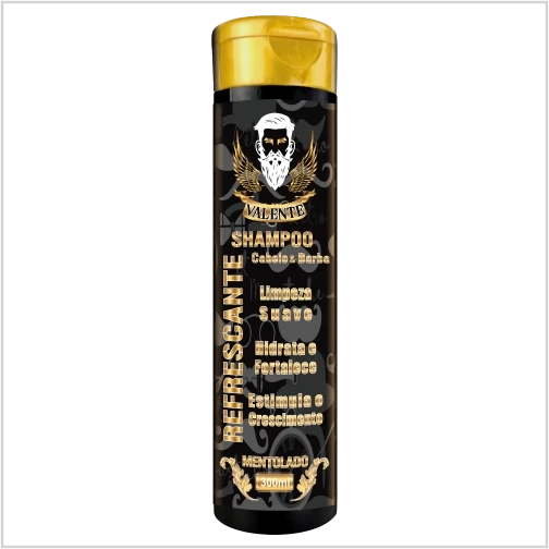SHAMPOO - REFRESCANTE - MENTOLADO - VALENTE - 300 ML