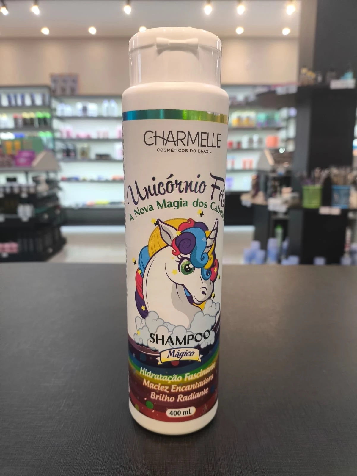 SHAMPOO - UNICÓRNIO FELIZ - CHARMELLE - 400 ML