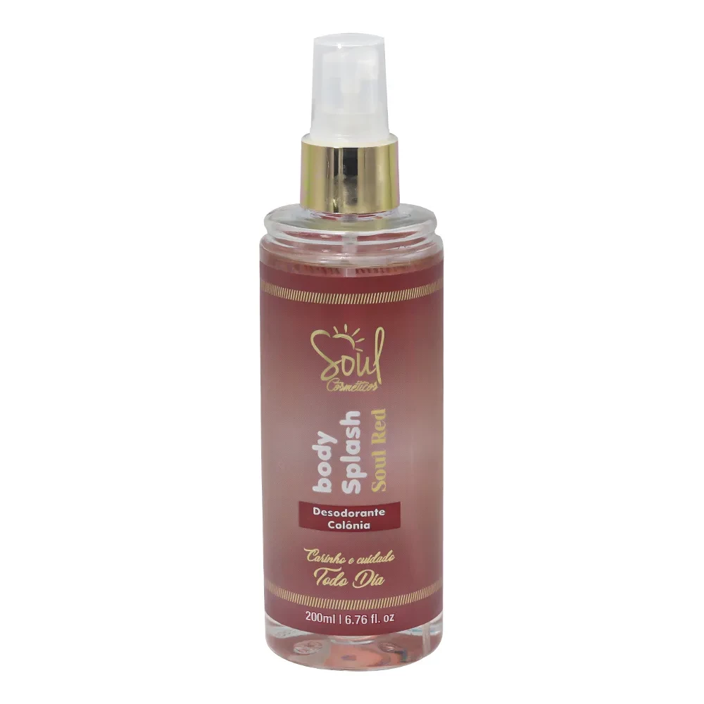 BODY SPLASH - SOUL - RED - 200 ML