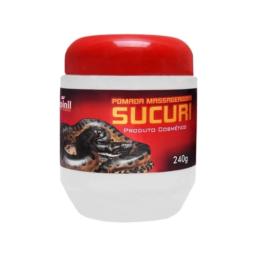POMADA MASSAGEADORA - SUCURI - APINIL - 240 G