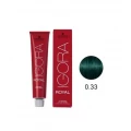 IGORA ROYAL - TINTA PARA CABELO - 0.33 - TOM DE MISTURA VERDE - SCHWARZKOPF PROFESSIONAL - 60G