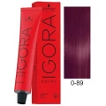 IGORA ROYAL - TINTA PARA CABELO - 0.89 - TOM DE MISTURA VERMELHO VIOLETA - SCHWARZKOPF PROFESSIONAL - 60G