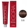 IGORA ROYAL - TINTA PARA CABELO - 5.6 - CASTANHO CLARO CHOCOLATE - SCHWARZKOPF PROFESSIONAL - 60G