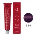 IGORA ROYAL - TINTA PARA CABELO - 6.99 - LOURO ESCURO VIOLETA EXTRA  - SCHWARZKOPF PROFESSIONAL - 60G