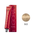 IGORA ROYAL - TINTA PARA CABELO - 9.0 - LOURO EXTRA CLARO NATURAL - SCHWARZKOPF PROFESSIONAL - 60G